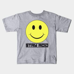 STAY ACID (Symiley #3) Kids T-Shirt